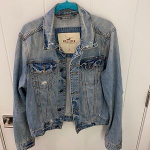 Hollister Distressed Jean Jacket